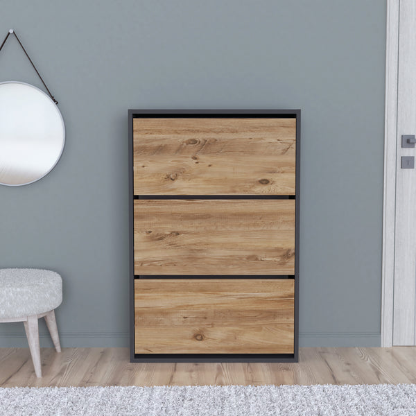 Skoskab Aurskog 110x73,5x24cm forskellige farver farver [en.casa]