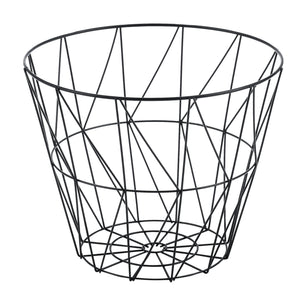 Metal kurv sidebord Codogno sæt af 2 i forskellige farver farver en.casa
