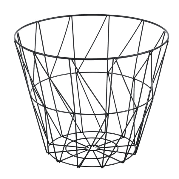 Metal kurv sidebord Codogno sæt af 2 i forskellige farver farver en.casa