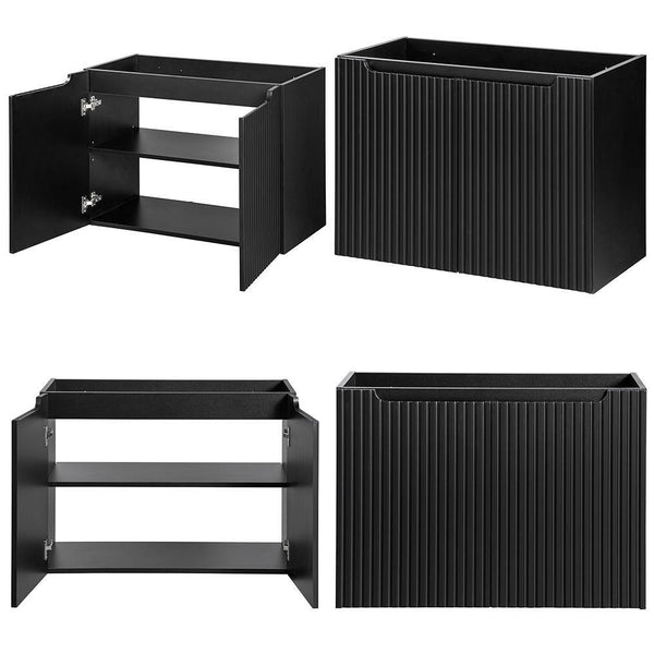 Vaskeskab under vasken med Newport-dør [en.casa].