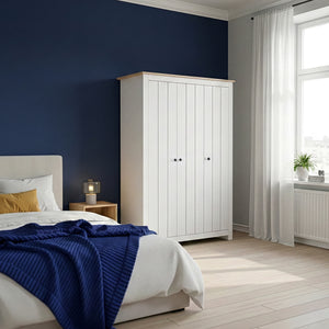 Garderobeskab Vasand 175x120x52 cm [en.casa]