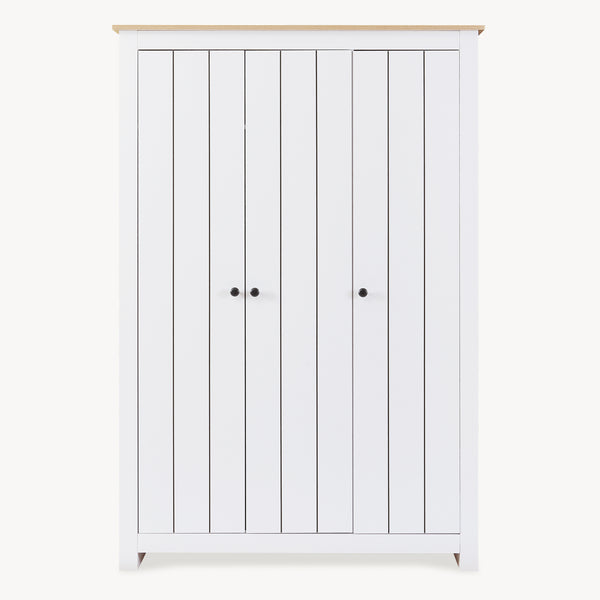 Garderobeskab Vasand 175x120x52 cm [en.casa]