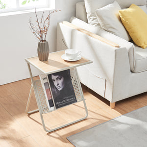 Sidebord med avisholder Jäller [en.casa]