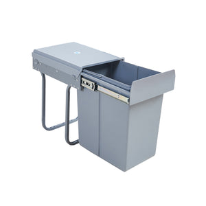 Indbygget affaldsspand Froland 2/3 rum Grå forskellige designs Versioner [en.casa]