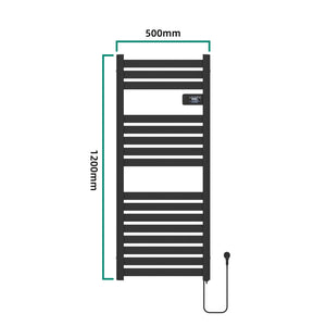 Elektrisk håndklæderadiator Ringebu 120x50cm i forskellige farver. farver [pro.tec]