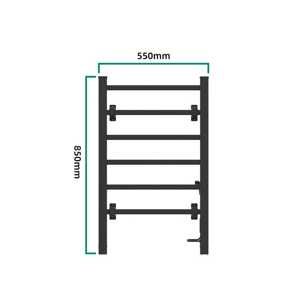 Elektrisk håndklæderadiator Savitaipale 85x55 cm i forskellige farver. farver [pro.tec]