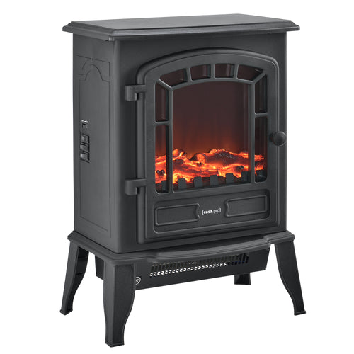 [casa.pro]® Elektrisk pejs - Elkamin - Elektrisk Vægpejs - 39x24x56,5cm - i forskellige farver