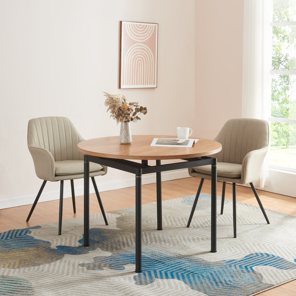 Spisebord Hemnes eg - look i forskellige størrelser [en.casa] - premiumXL