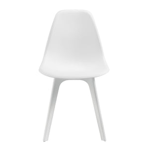 [en.casa]® Spisegruppe Lendava - sort bord og 4 stole - 120x60x75cm - i forskellige farver