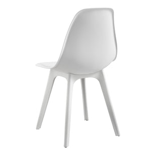 [en.casa]® Spisegruppe Lendava - sort bord og 4 stole - 120x60x75cm - i forskellige farver