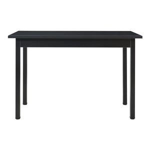 Spisebord Den Haag sort / hvid 120x60 cm [en.casa]