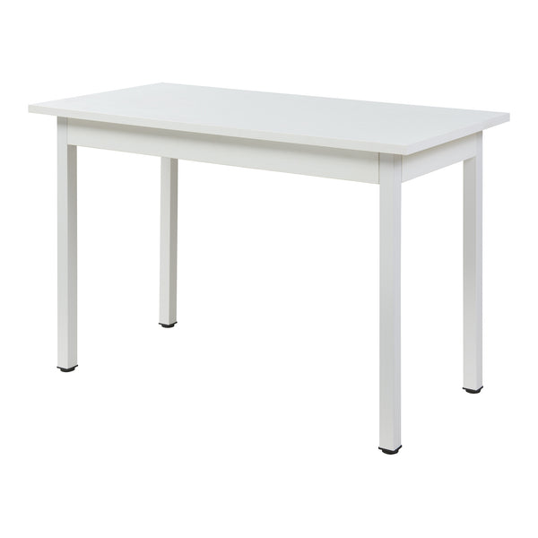 Spisebord Den Haag sort / hvid 120x60 cm [en.casa]