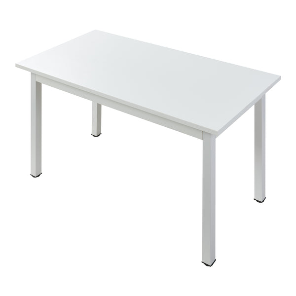 Spisebord Den Haag sort / hvid 120x60 cm [en.casa]