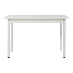 Spisebord Den Haag sort / hvid 120x60 cm [en.casa]