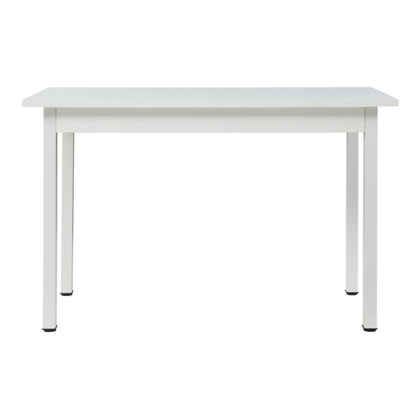 Spisebord Den Haag sort / hvid 120x60 cm [en.casa]