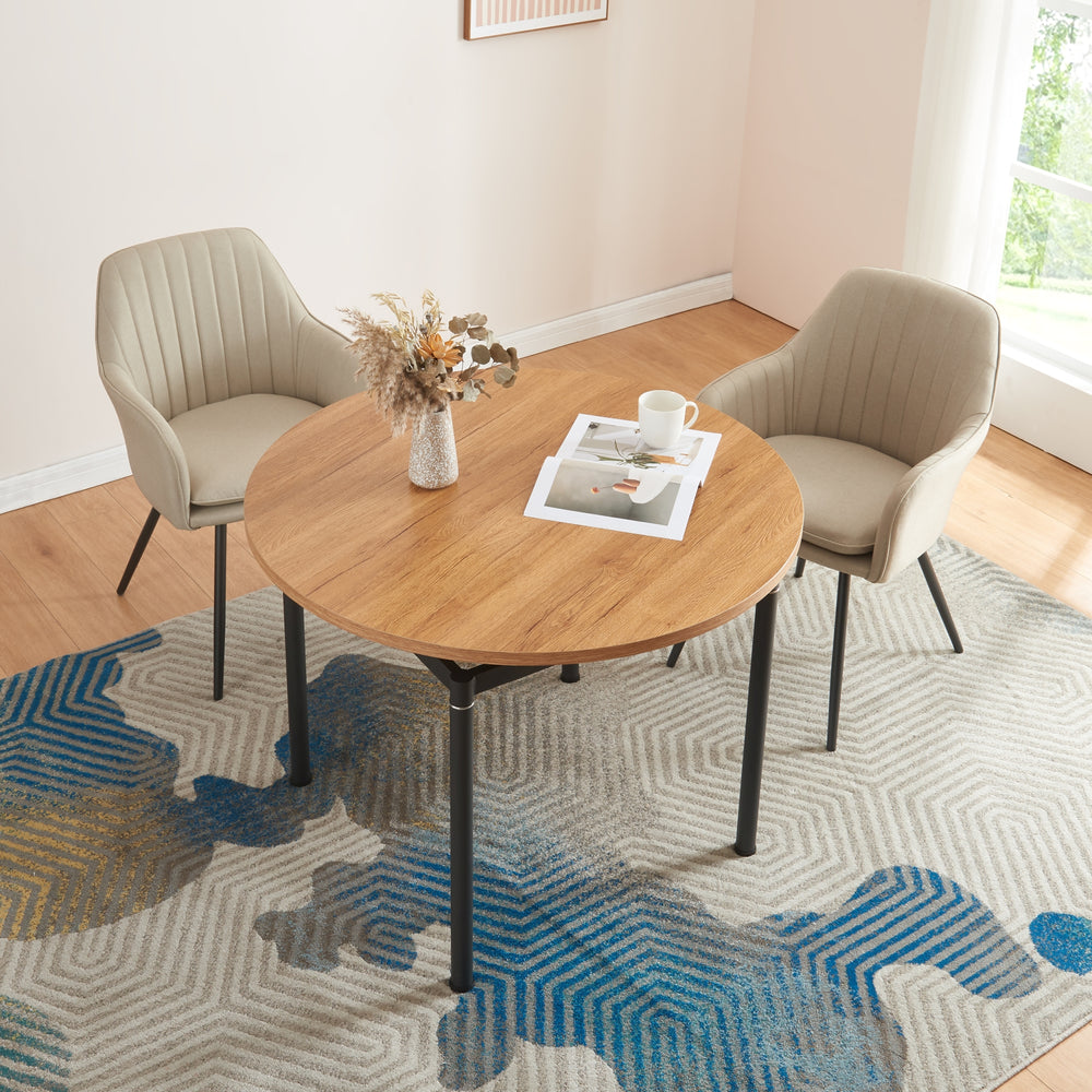 Spisebord Hemnes eg - look i forskellige størrelser [en.casa] - premiumXL