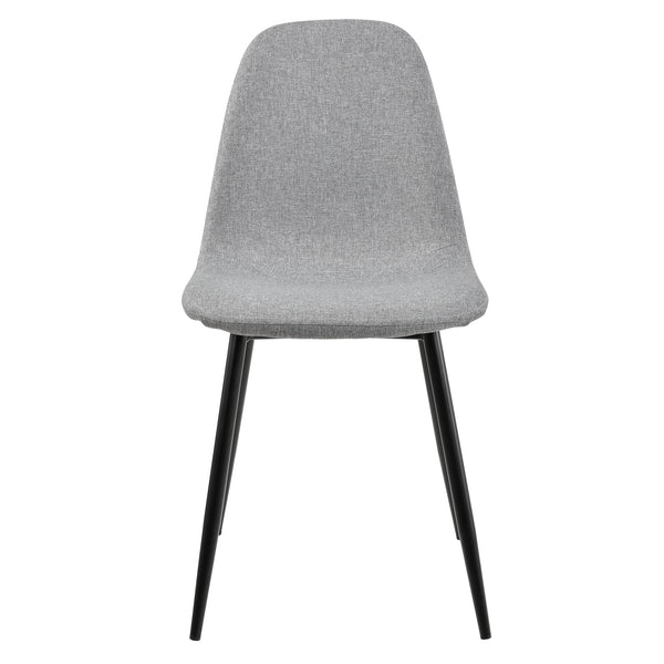 [en.casa]® Spisebord med Hårnål Ben og 4 Stole