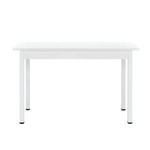 [en.casa]® Spisebord Tønder - (120x60x75cm) - 4 stole - i forskellige farver