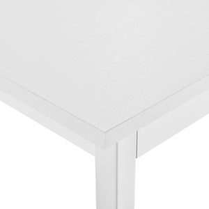 [en.casa]® Spisebord Lyngby - 140x60x75cm - 6 stole - i forskellige farver