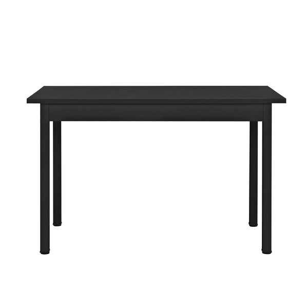 [en.casa] Spisebordssæt Lind - spisebord og 4 stole -120x60x75cm - i forskellige farver