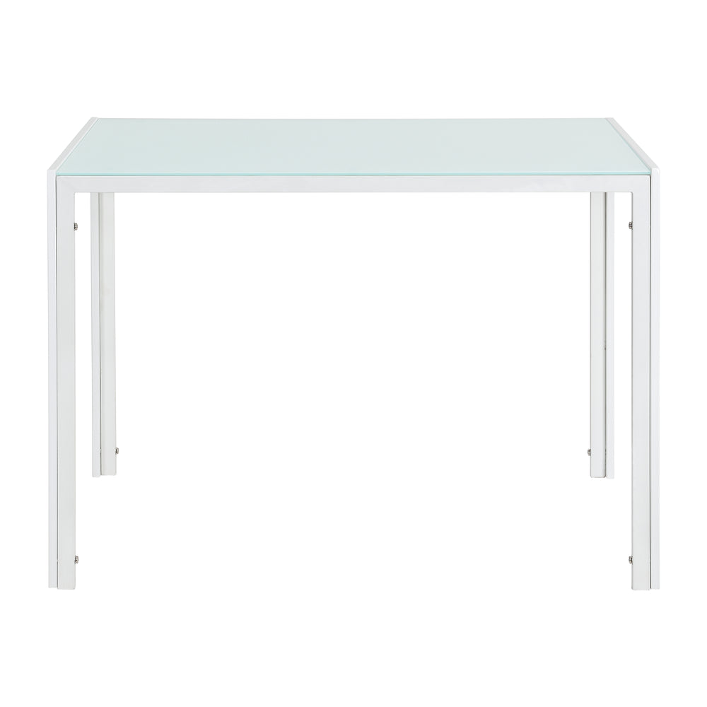 Spisebord Eschede 105x60x75 cm med bordplade i glas i forskellige farver en.casa - premiumXL
