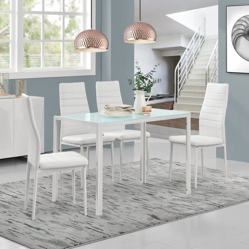 [en.casa]® Design Spisebord Hanau - 105x60x75cm - i forskellige farver