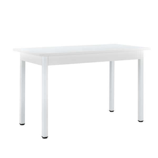 [en.casa] Spisebordssæt Lind - spisebord og 4 stole -120x60x75cm - i forskellige farver