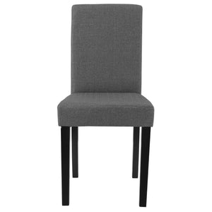 [en.casa]® Spisebord - 140x90cm - og 6 stole