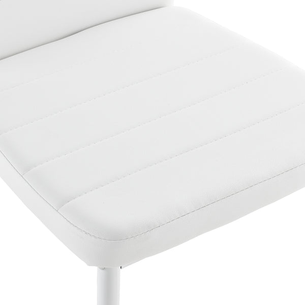 [en.casa]® Spisestol/Stol Graz Sæt - 6 stk. - 96x43x52cm - i forskellige farver