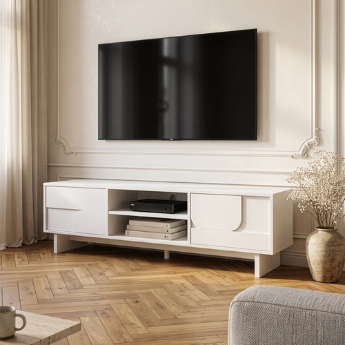 TV-skab Katanshumn med 2 døre 150x39x45 cm [en.casa]