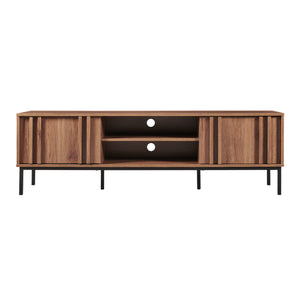 TV-skab Kilmandar 160x40x49 cm valnøddetræ-look [en.casa]