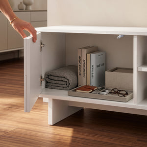 TV-skab Katanshumn med 2 døre 150x39x45 cm [en.casa]