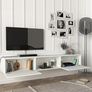 TV-skab Paltamo 180x31x29,5cm i forskellige farver [en.casa].