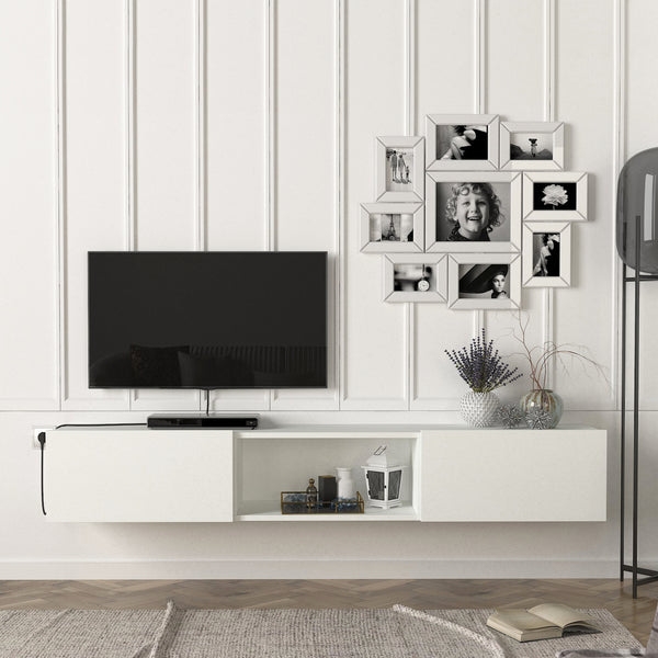 TV-skab Paltamo 180x31x29,5cm i forskellige farver [en.casa].