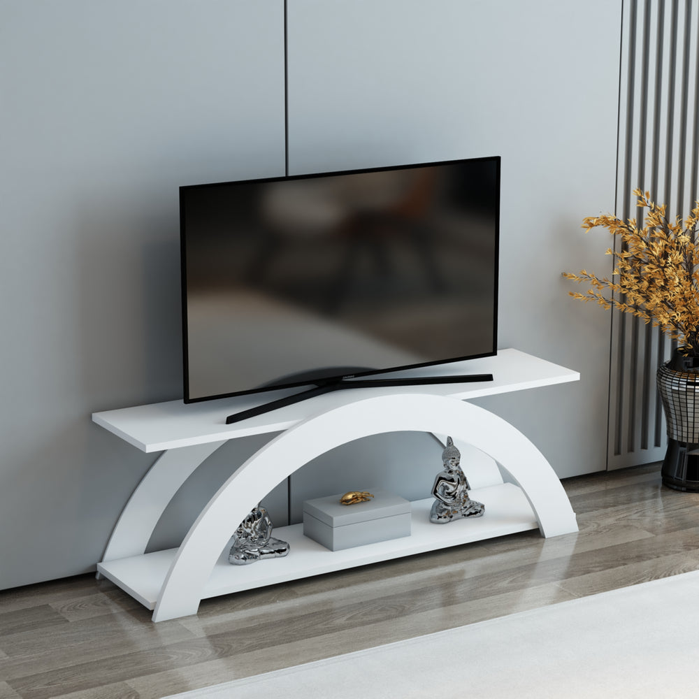 Langebæk TV-bord med opbevaringsplads [en.casa].