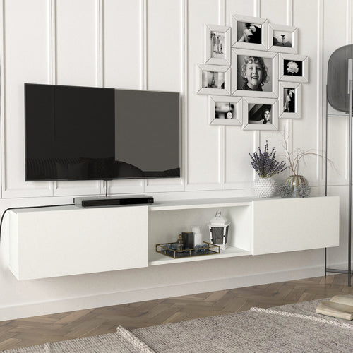 TV-skab Paltamo 180x31x29,5cm i forskellige farver [en.casa] - premiumXL
