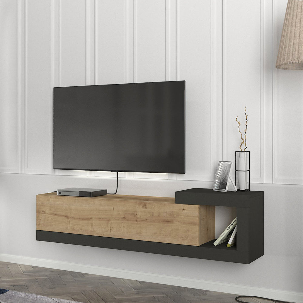 TV-skab Luhanka 150x29,5x38,5cm eg i forskellige farver [en.casa] - premiumXL