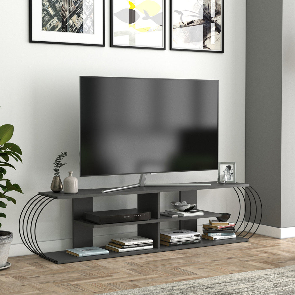 TV-bord Robertsfors 180/172/160cm i forskellige farver [en.casa]