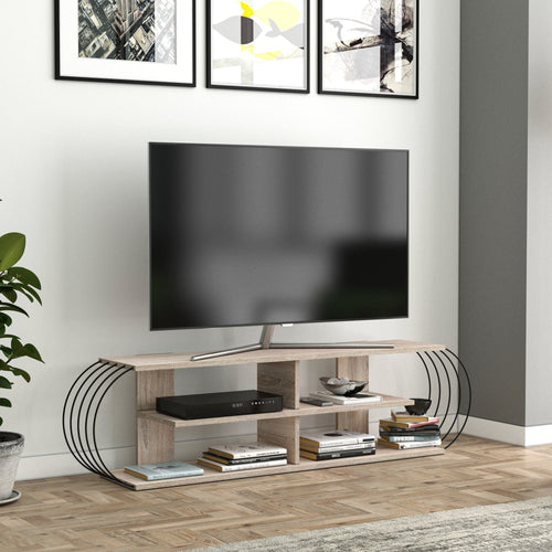 TV-bord Robertsfors 180/172/160cm i forskellige farver [en.casa]