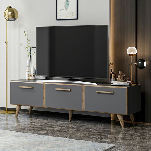 Brønderslev TV-bord 45 x 160 x 37 cm i forskellige farver. farver [en.casa]