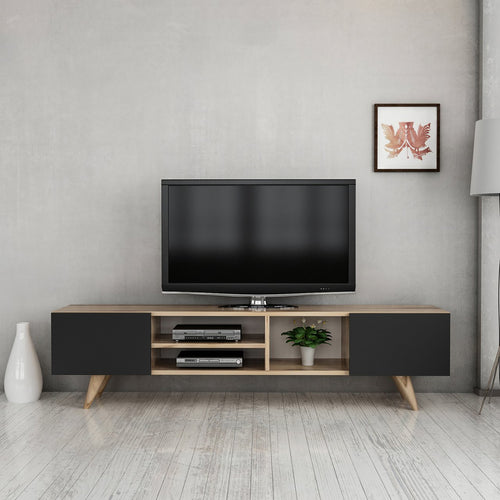 TV-bord Assens 40 x 160 x 31 cm i forskellige farver [en.casa] - premiumXL