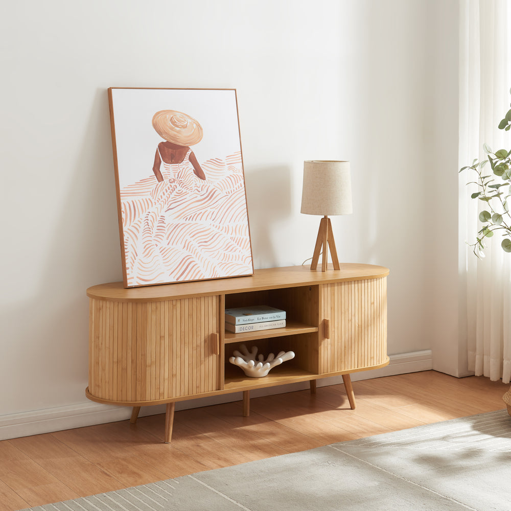 Sideboard Nordkapp med 2 døre [en.casa] - premiumXL