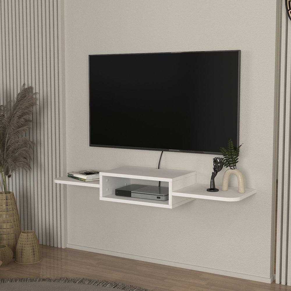 TV - lavt hængende skænk Tar 115x30x16 cm hvid [en.casa] - premiumXL