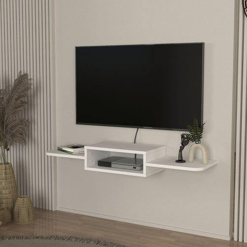 TV - lavt hængende skænk Tar 115x30x16 cm hvid [en.casa] - premiumXL