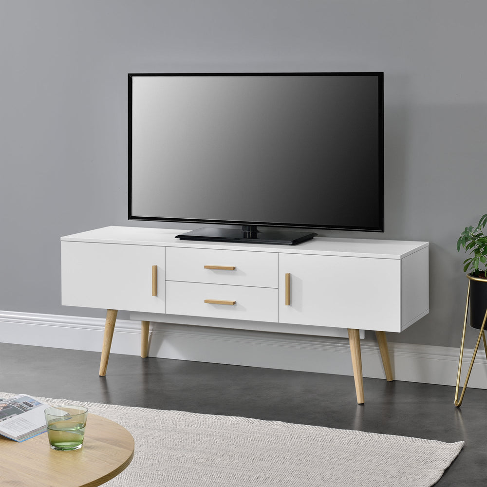 TV-bord Alavus 140x40x56 cm forsk. farver en.casa - premiumXL