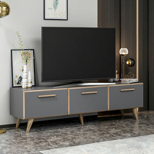 Brønderslev TV-bord 45 x 160 x 37 cm i forskellige farver. farver [en.casa]