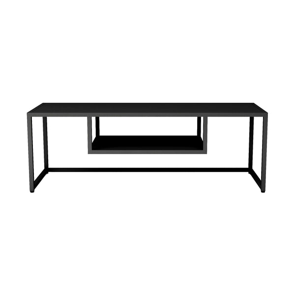Tv-bord Isokyrö metal 120x40x40 cm [en.casa]