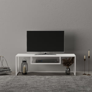 Tv-bord Isokyrö metal 120x40x40 cm [en.casa]