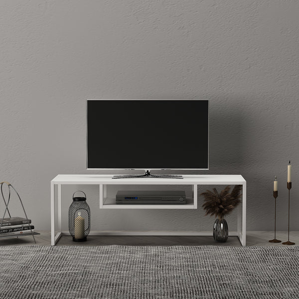 Tv-bord Isokyrö metal 120x40x40 cm [en.casa]