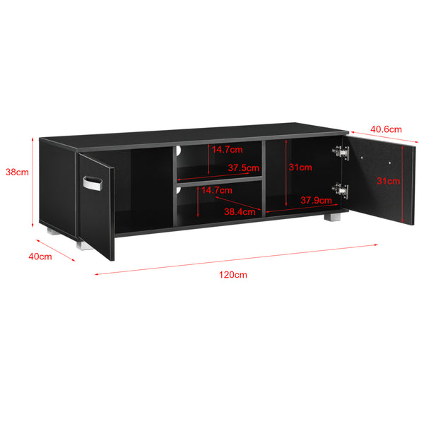 TV-bord Laugar 120x40x38 cm i forskellige farver. farver en.casa